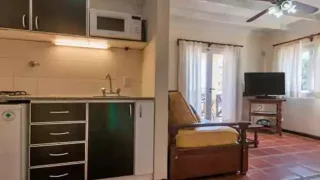 Cocina Departamento 2 ambientos con 2 balcones, Cariló Quimey, Cariló