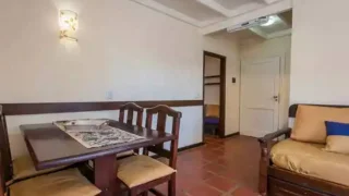Comedor Departamento 2 ambientos con 2 balcones, Cariló Quimey, Cariló