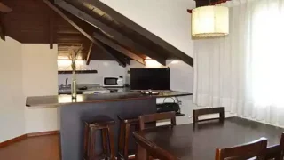 Cocina comedor Departamentos 2 ambientes con terraza, Cariló Quimey, Cariló