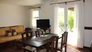 Living comedor Departamentos 2 ambientes con pérgola, Cariló Quimey, Cariló