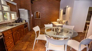 Cocina comedor Cabañas 5 Pax, Punta Cerezo, Cariló