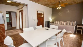Living comedor Cabañas 6 Pax, Punta Cerezo, Cariló
