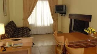 Living comedor Cabaña 2 ambientes 55m2 Berni - Fader, La Galería, Cariló