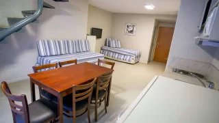 Comedor Living Unidad 2 ambientes Superior Familiar 54M2, Costa Cariló, Cariló