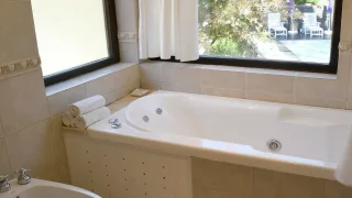 Baño casa 1 Casa Avutarda - 1 dormitorio, Las Hadas, Cariló