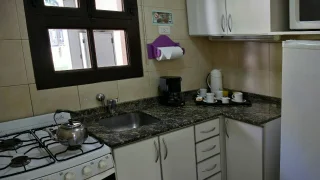Cocina casa 1 Casa Avutarda - 1 dormitorio, Las Hadas, Cariló