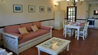 Living comedor casa 1 PB Casa Ciruelo - 1 dormitorio, Las Hadas, Cariló