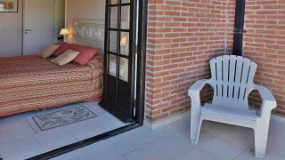 Balcón casa 1 PB Casa Ciruelo - 1 dormitorio, Las Hadas, Cariló