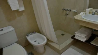Baño Apartamento Bosque - 1 dormitorio jardin interno, Las Hadas, Cariló