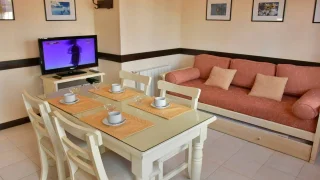 Living comedor Apartamento Bosque - 1 dormitorio vista parque, Las Hadas, Cariló
